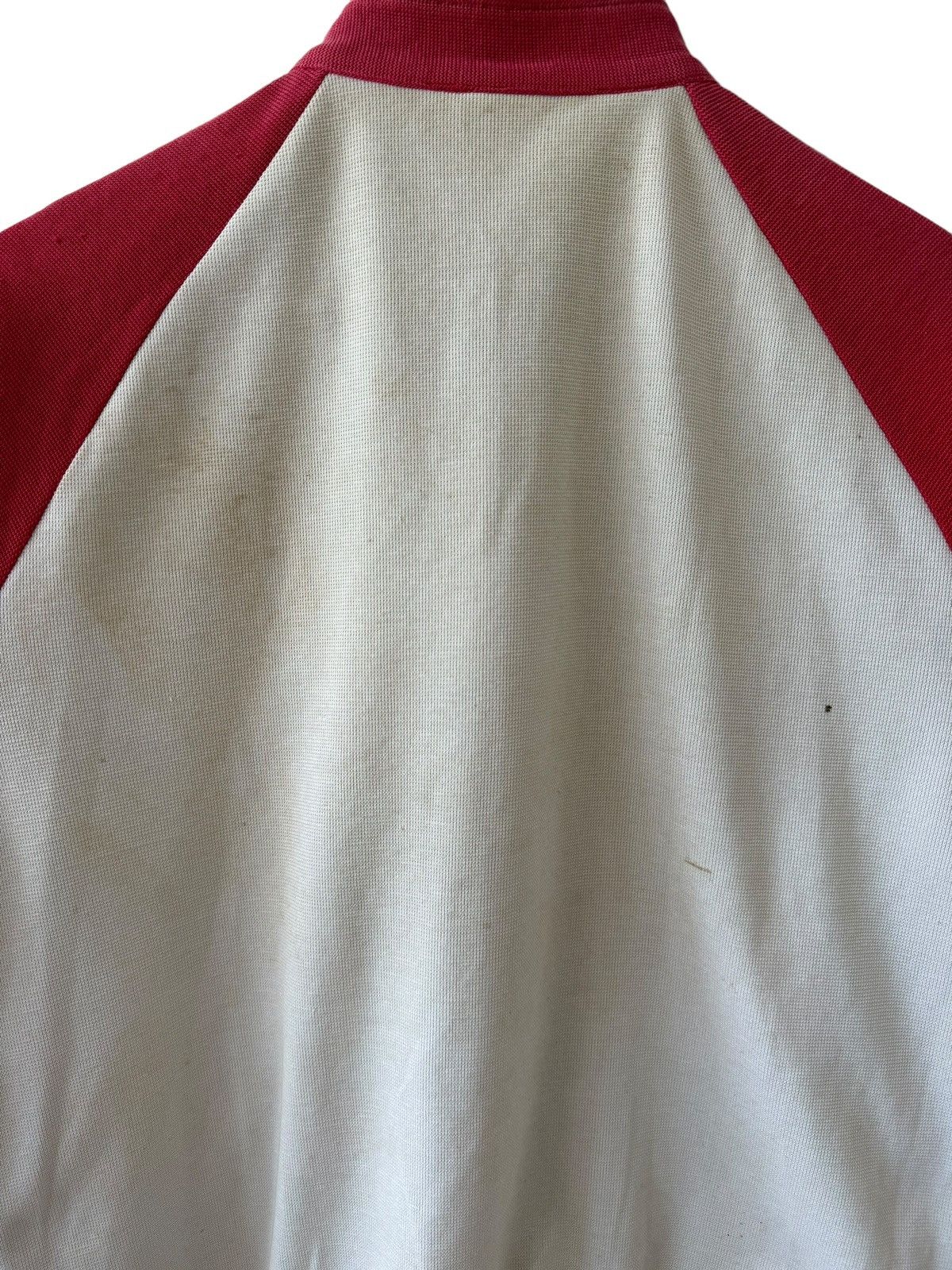 Adidas Vintage 80s adidas Red/White Tracktop Size US L / EU 52-54 / 3 - 12 Thumbnail