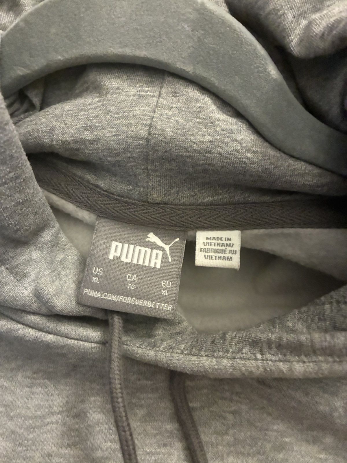 Puma Puma Grey hoodie Size XL #athleisure Size US XL / EU 56 / 4 - 3 Thumbnail