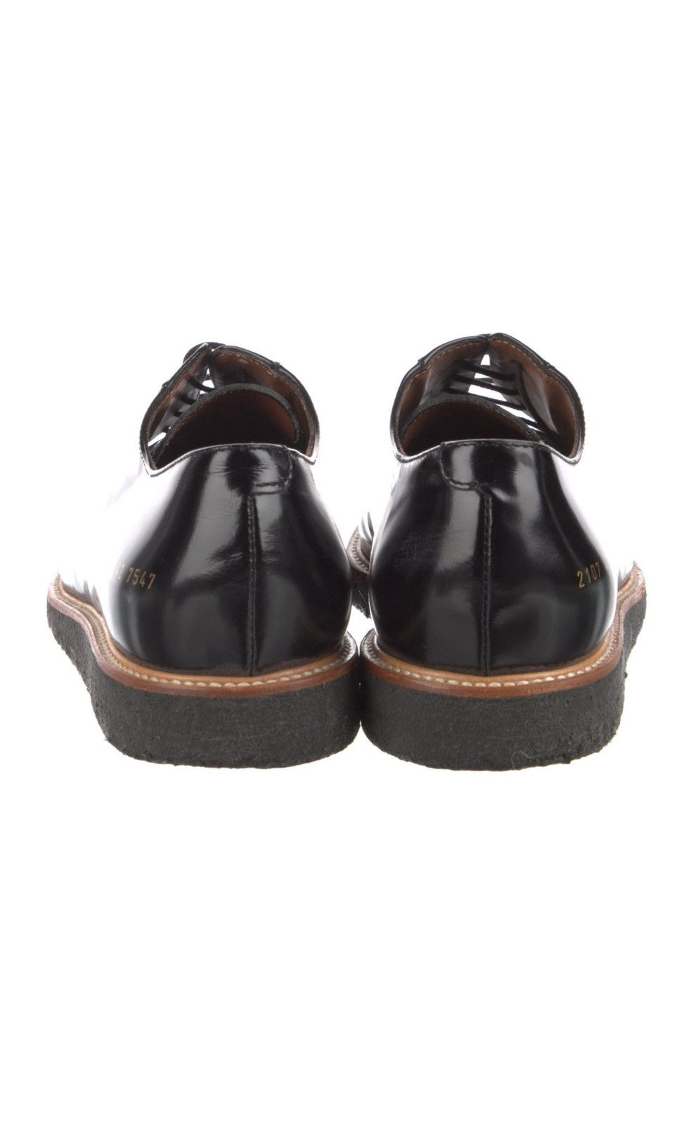 Common Projects COMMON PROJECTS DERBY SHINE BLACK 42 Size US 8.5 / EU 41-42 - 6 Thumbnail
