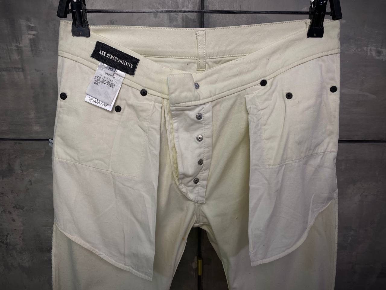 Ann Demeulemeester White jeans S Size US 29 - 4 Thumbnail