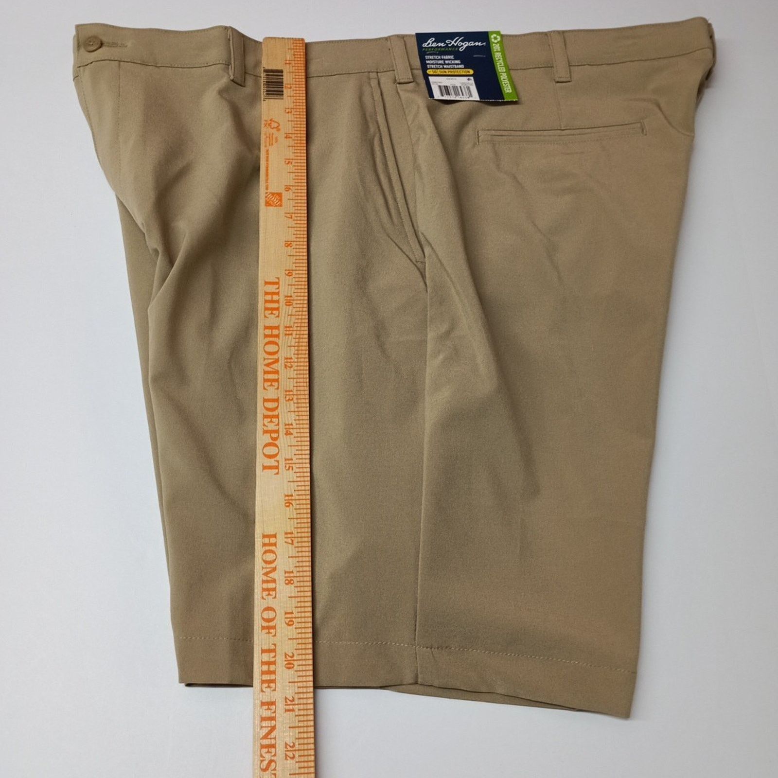 Other Ben Hogan Golf Shorts Men's Size 42 Beige Stretch 9” Inseam Size US 42 / EU 58 - 6 Thumbnail