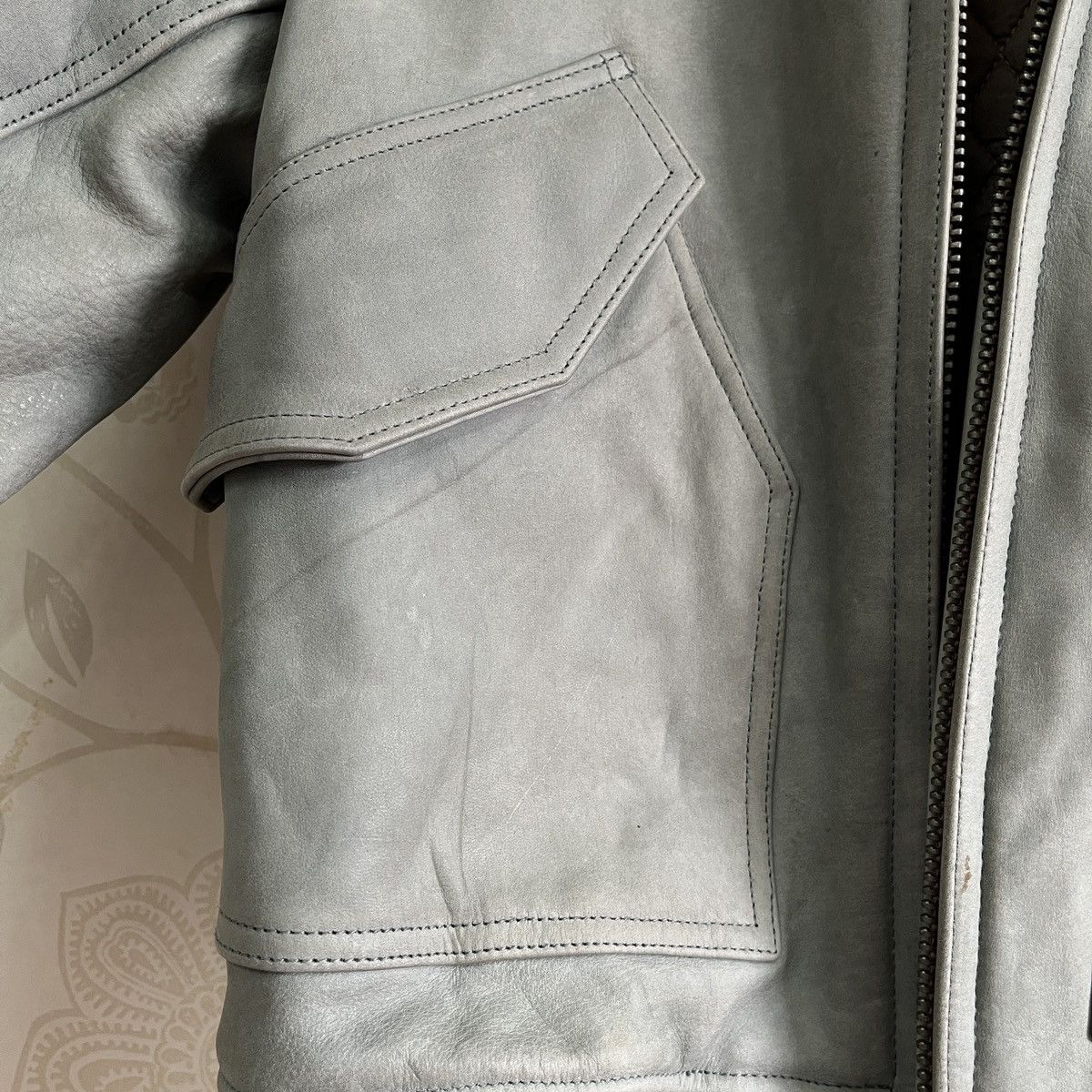 Alpha Industries × Freewheelers Cowhide Jacket Super Rare Vintage Alpha Industries USA Size US M / EU 48-50 / 2 - 10 Thumbnail