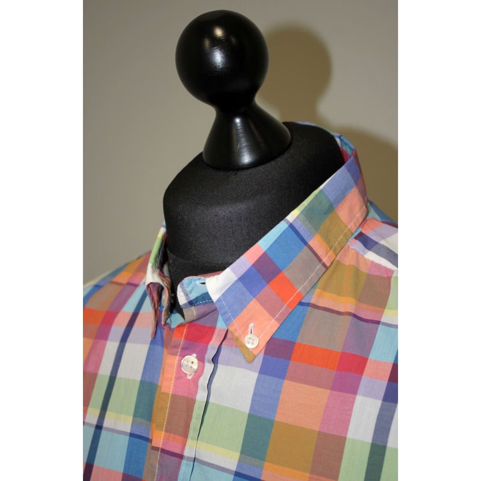 Gant GANT Madras Beach Poplin Shirt check regular fit XL Mens Size US XL / EU 56 / 4 - 3 Thumbnail
