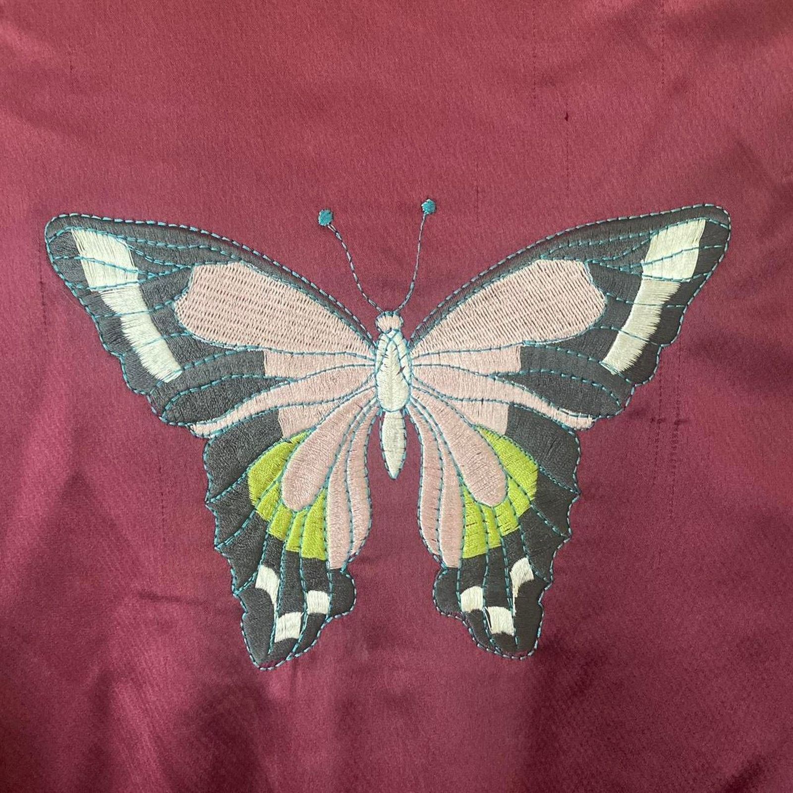 Other ABS by Allen Schwartz Silk Butterfly Bomber Jacket XS Size XS / US 0-2 / IT 36-38 - 6 Thumbnail