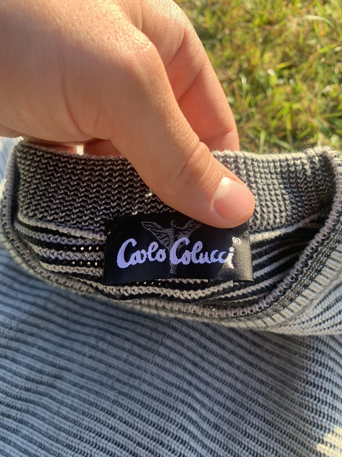 Carlo Colucci Vintage Retro Y2K Carlo Colucci Sweater Size US L / EU 52-54 / 3 - 4 Thumbnail