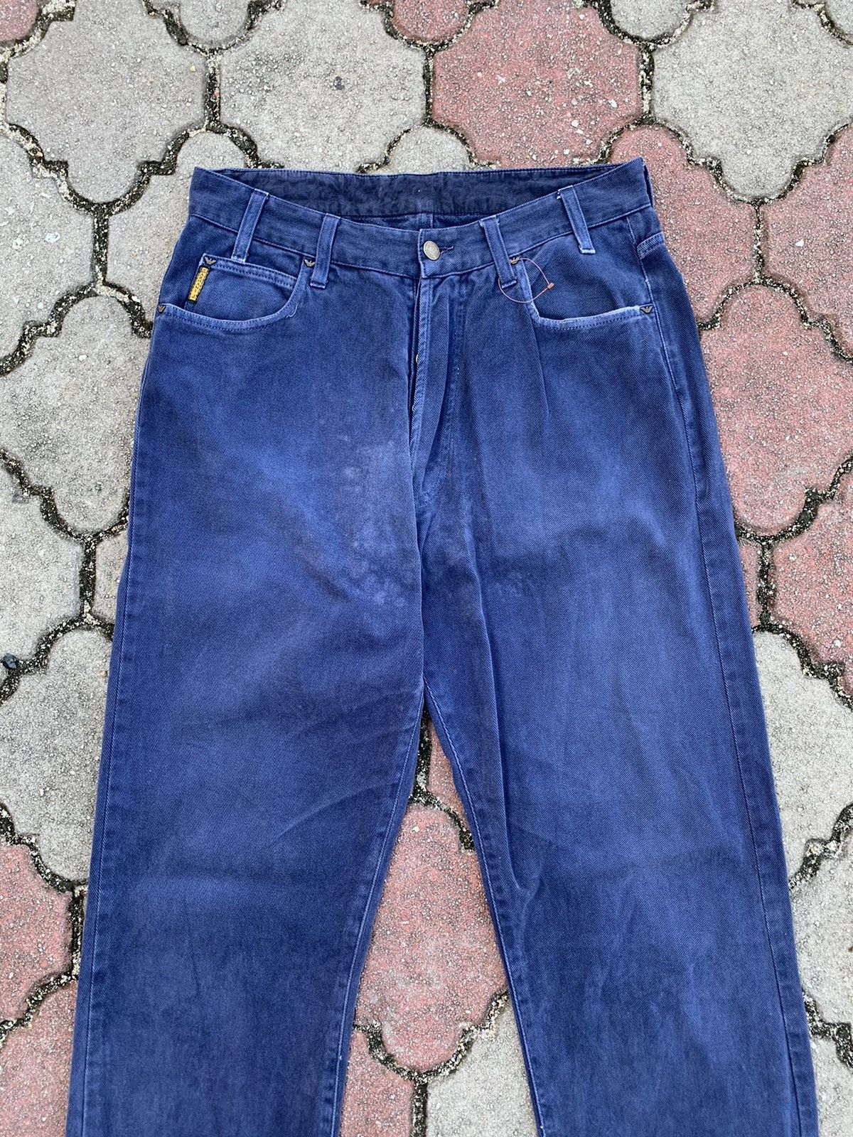 Armani × Vintage Rare! Vintage Armani Jeans Denim Jeans Pants Size US 31 - 3 Thumbnail