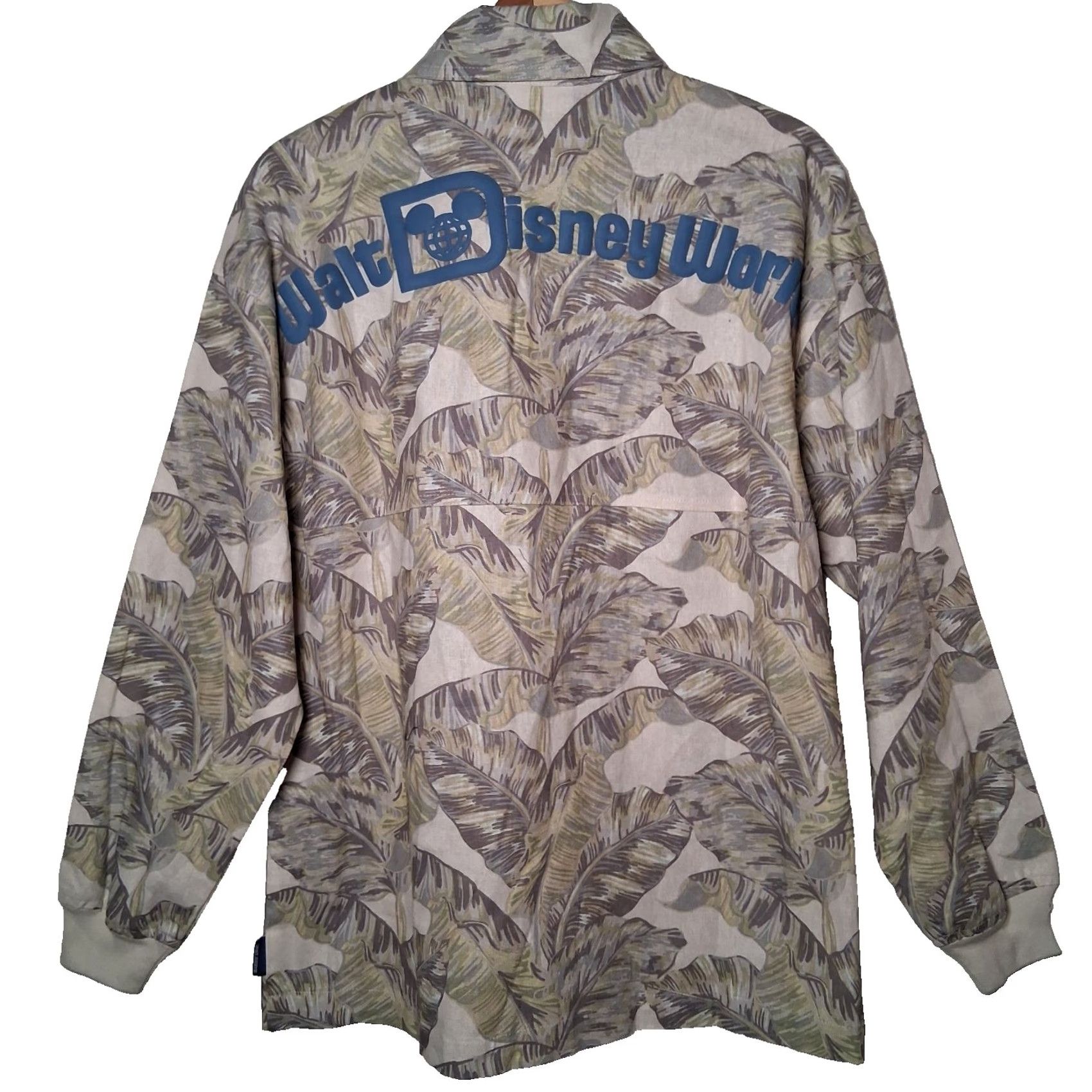 Vintage VINTAGE Walt Disney World Spirit Jersey Shirt S Button Collar Palms Safari Linen Blend Size US S / EU 44-46 / 1 - 2 Thumbnail