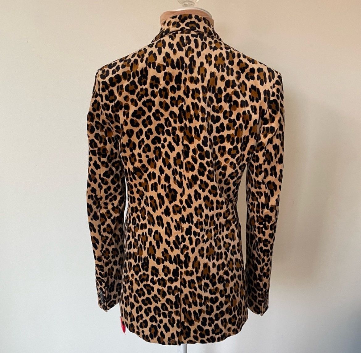 Frame FRAME Classic Cheetah Blazer Cheetah-Print Velvet Pants Suit Size 25" / US 0 / IT 36 - 5 Thumbnail