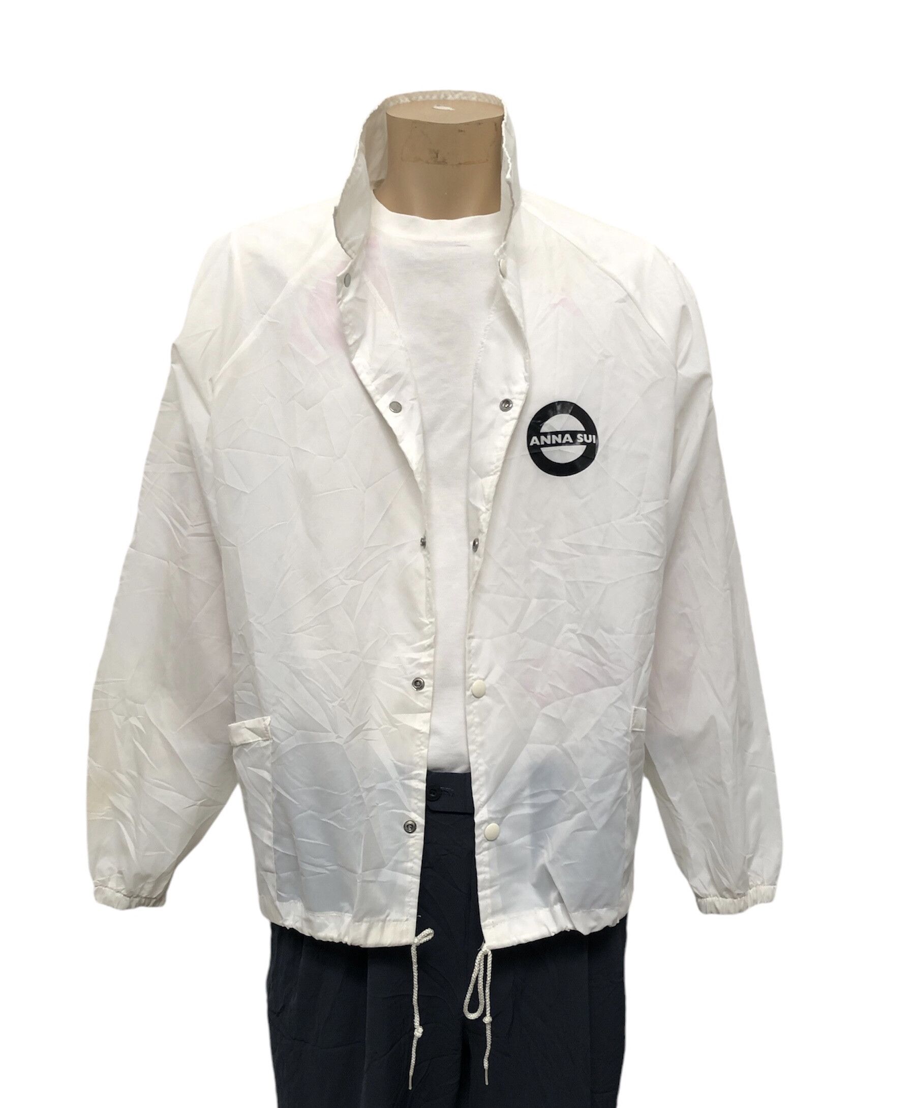 Designer × Vintage Vintage Designer Anna Sui Windbreaker Jacket Size US L / EU 52-54 / 3 - 3 Thumbnail