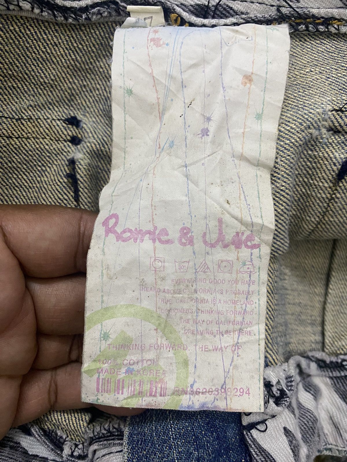 Japanese Brand JAPAN BRAND BAGGY STYLE ROMIE & JULIE CARGO DESIGN RARE Size US 30 / EU 46 - 7 Thumbnail