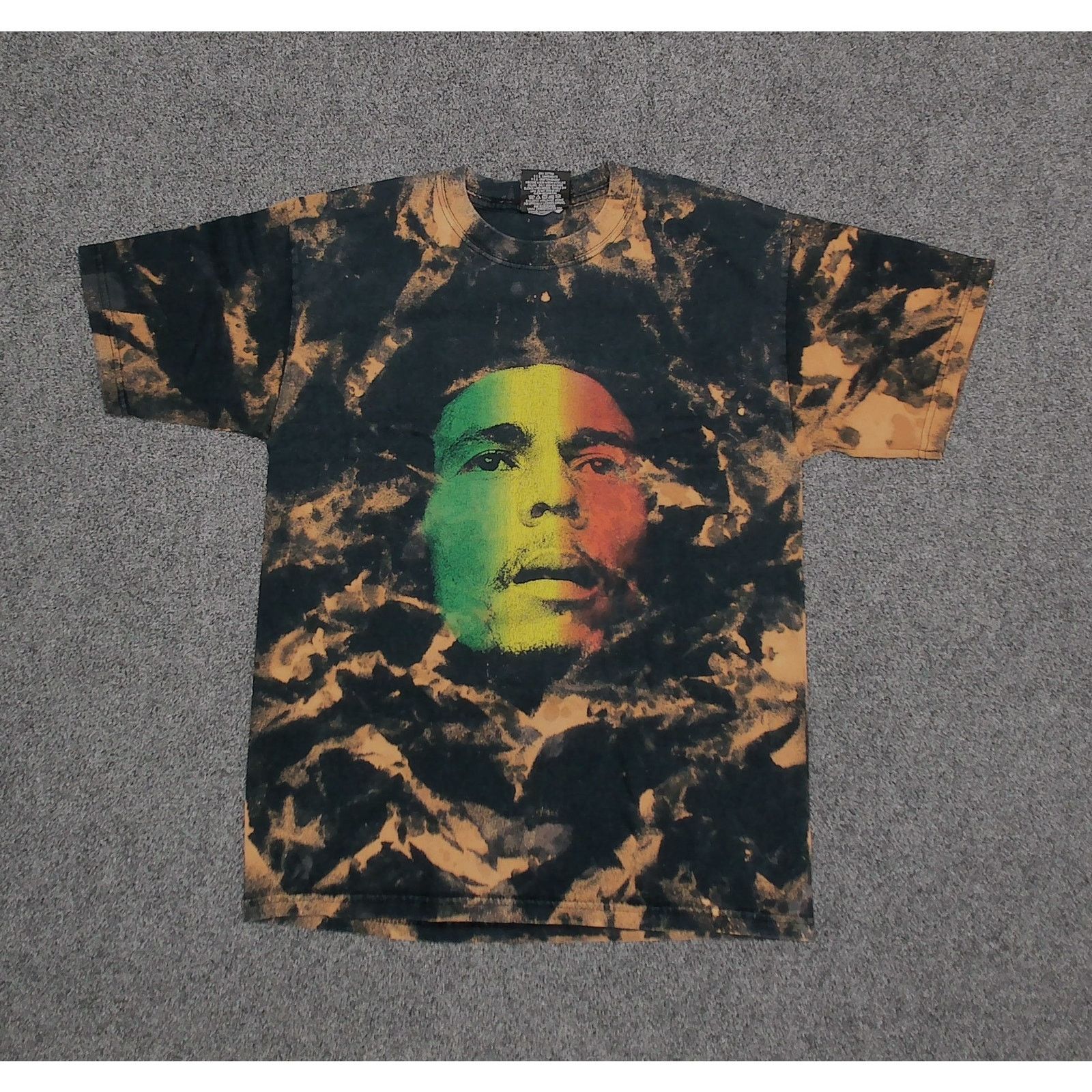 Zion Rootswear Zion Rootswear 1999 Bob Marley Custom Bleached Archive Tee Size US L / EU 52-54 / 3 - 3 Thumbnail