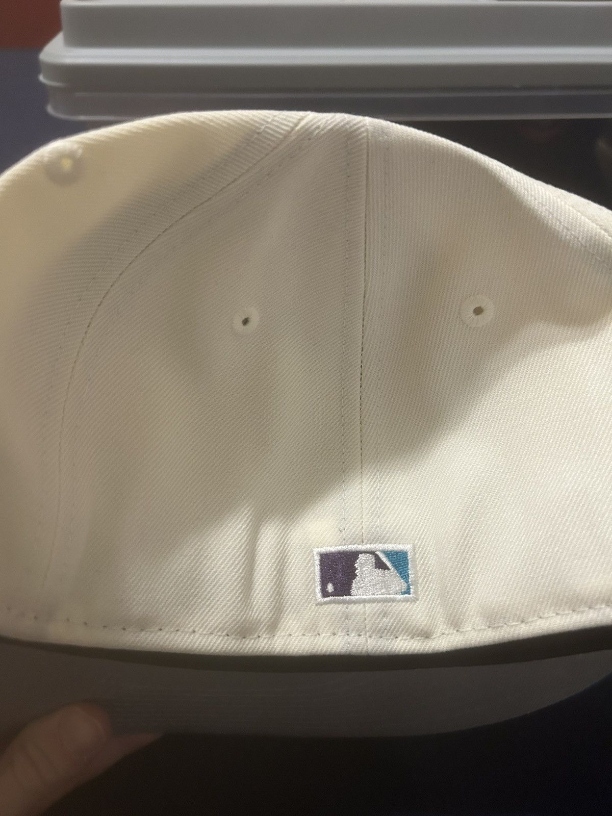 New Era Anaheim Angels Aqua/Purple New Era Fitted Hat Size 7 Size ONE SIZE - 3 Thumbnail