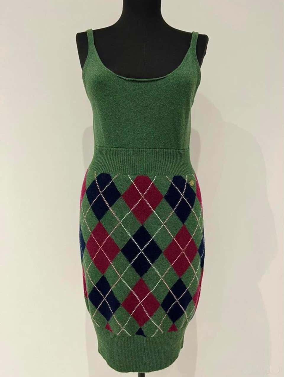 Chanel Chanel kashmere dress long archive Size XS / US 0-2 / IT 36-38 - 13 Thumbnail