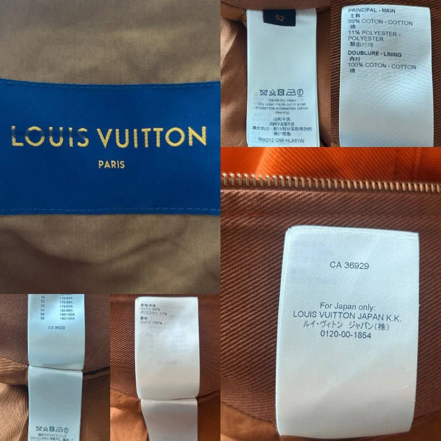 Louis Vuitton LOUIS VUITTON BROWN & ORANGE MONOGRAM CARPENTER HOODED JACKE Size US XL / EU 56 / 4 - 3 Thumbnail