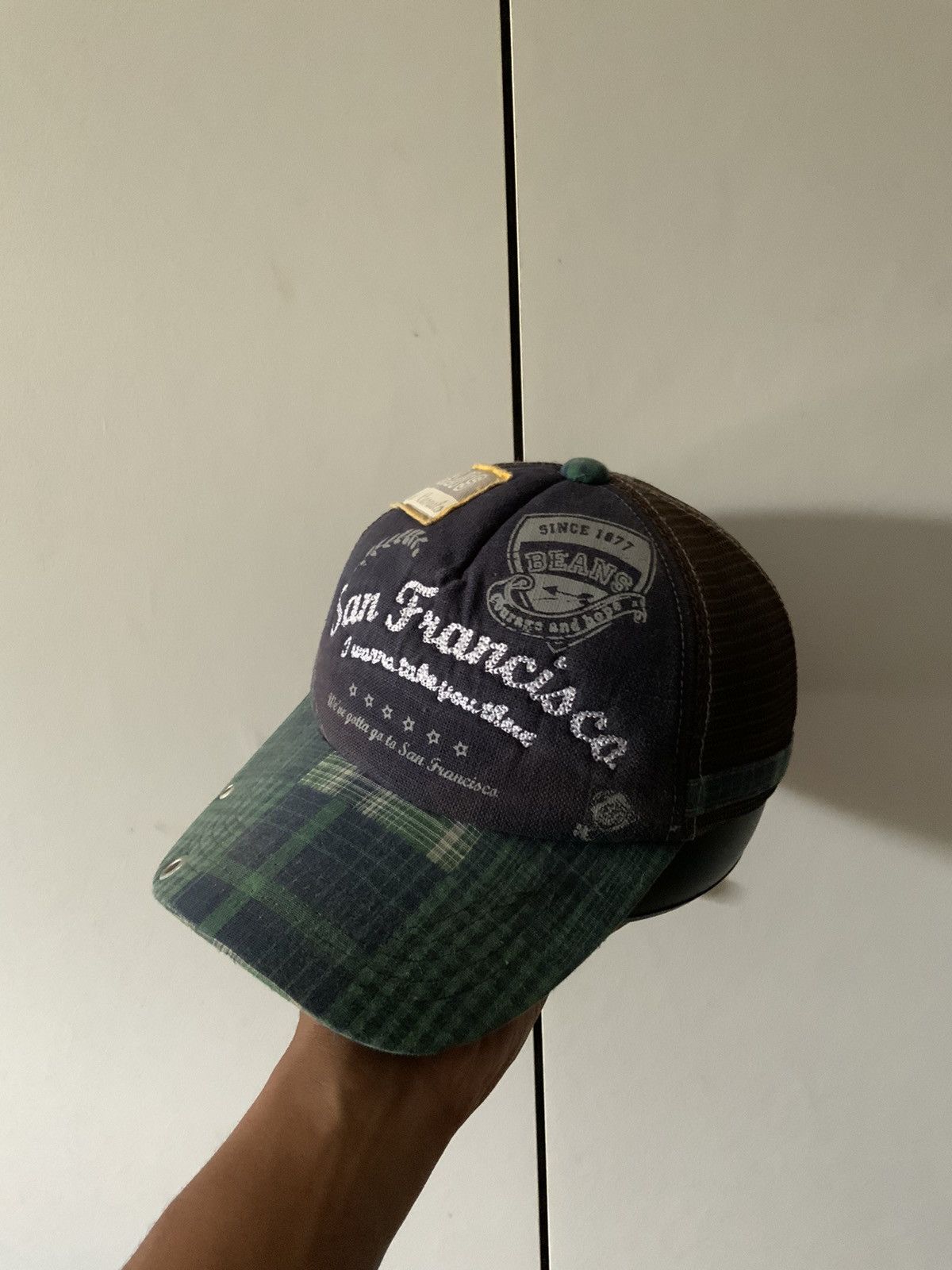 If Six Was Nine San Francisco Distressed Trucker Hat Size ONE SIZE - 1 Thumbnail