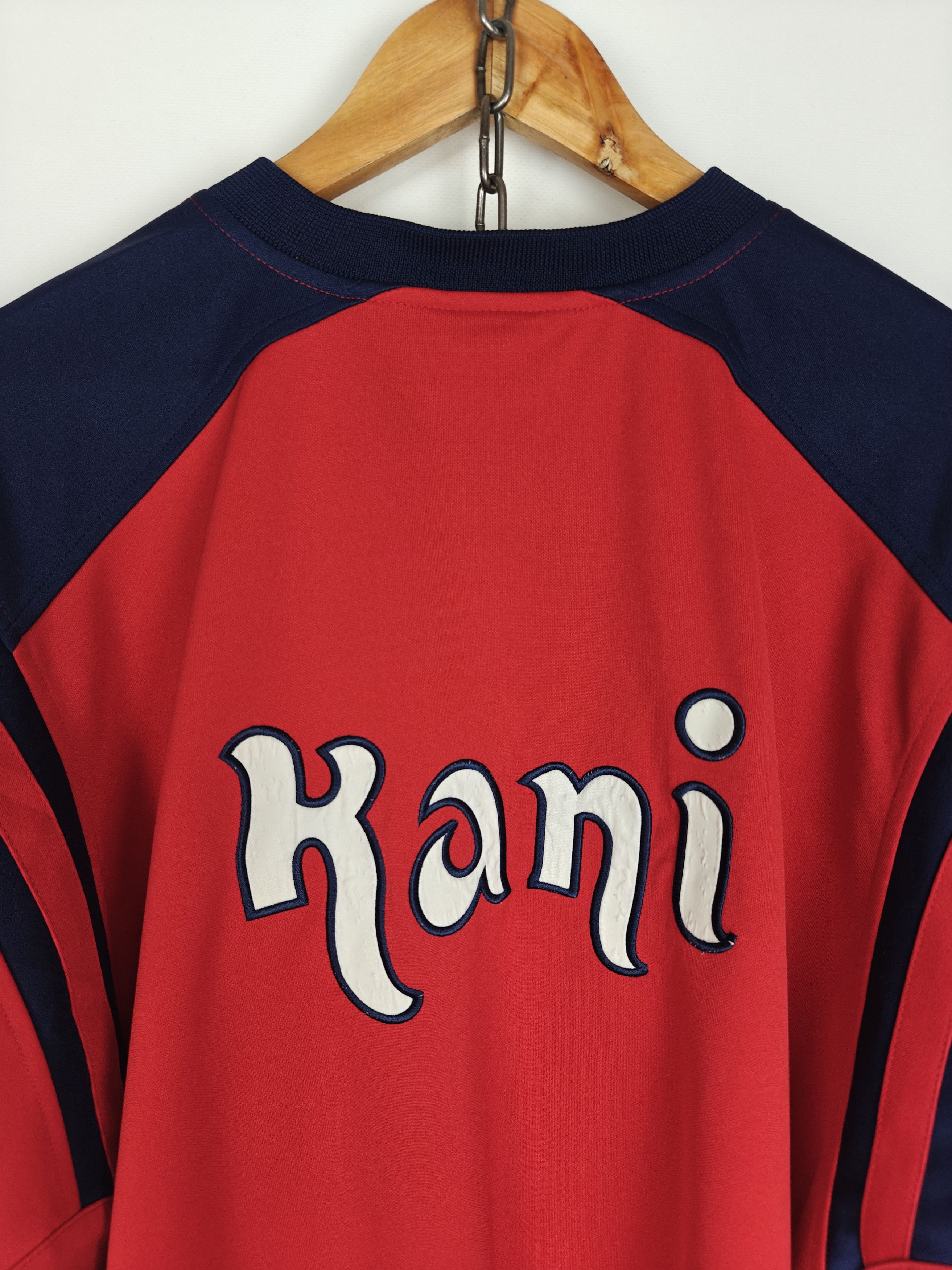Karl Kani Karl Kani VTG Jersey 89 Tee Red size 2XL Size US XXL / EU 58 / 5 - 11 Thumbnail