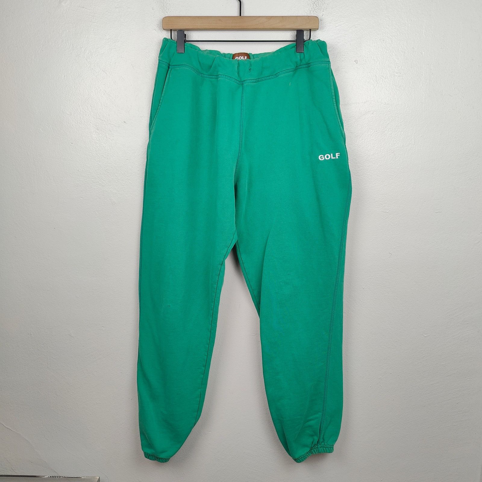 Golf Wang Golf Wang Sweatpants Mens Medium Green Tyler The Creator Size US 32 / EU 48 - 1 Thumbnail