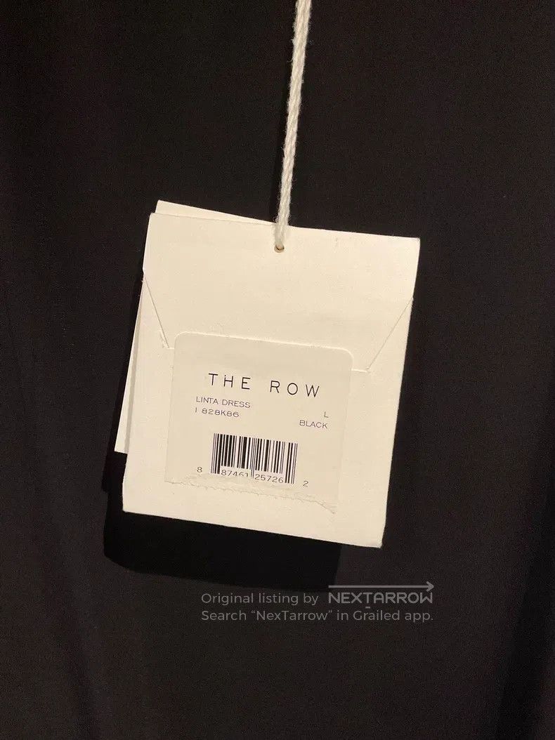The Row The Row Black pleated slim dress Size L / US 10 / IT 46 - 3 Thumbnail