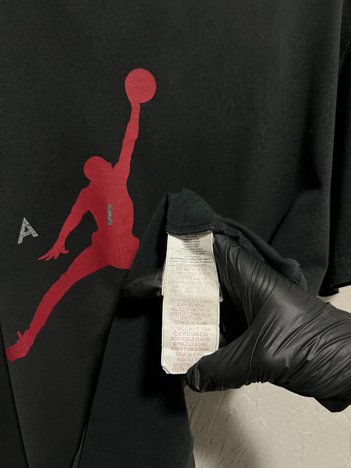Jordan Brand Jordan Vintage Nike Air Big logo Y2K T-shirt Size US XL / EU 56 / 4 - 6 Thumbnail