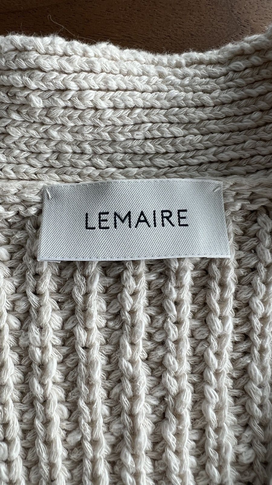 Lemaire BNWT - Lemaire Ribbed Cotton Cardigan Size US XS / EU 42 / 0 - 7 Thumbnail