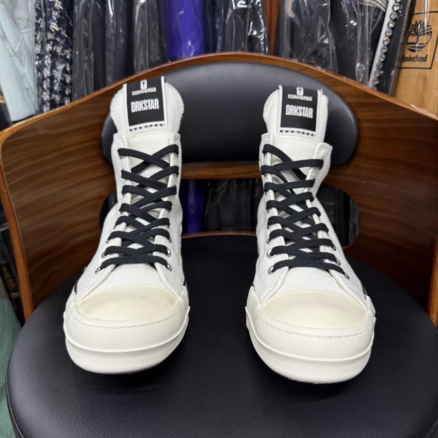 Converse Converse 70s x Ro White Canvas High Top 44 Worn Once Size US 11 / EU 44 - 2 Thumbnail