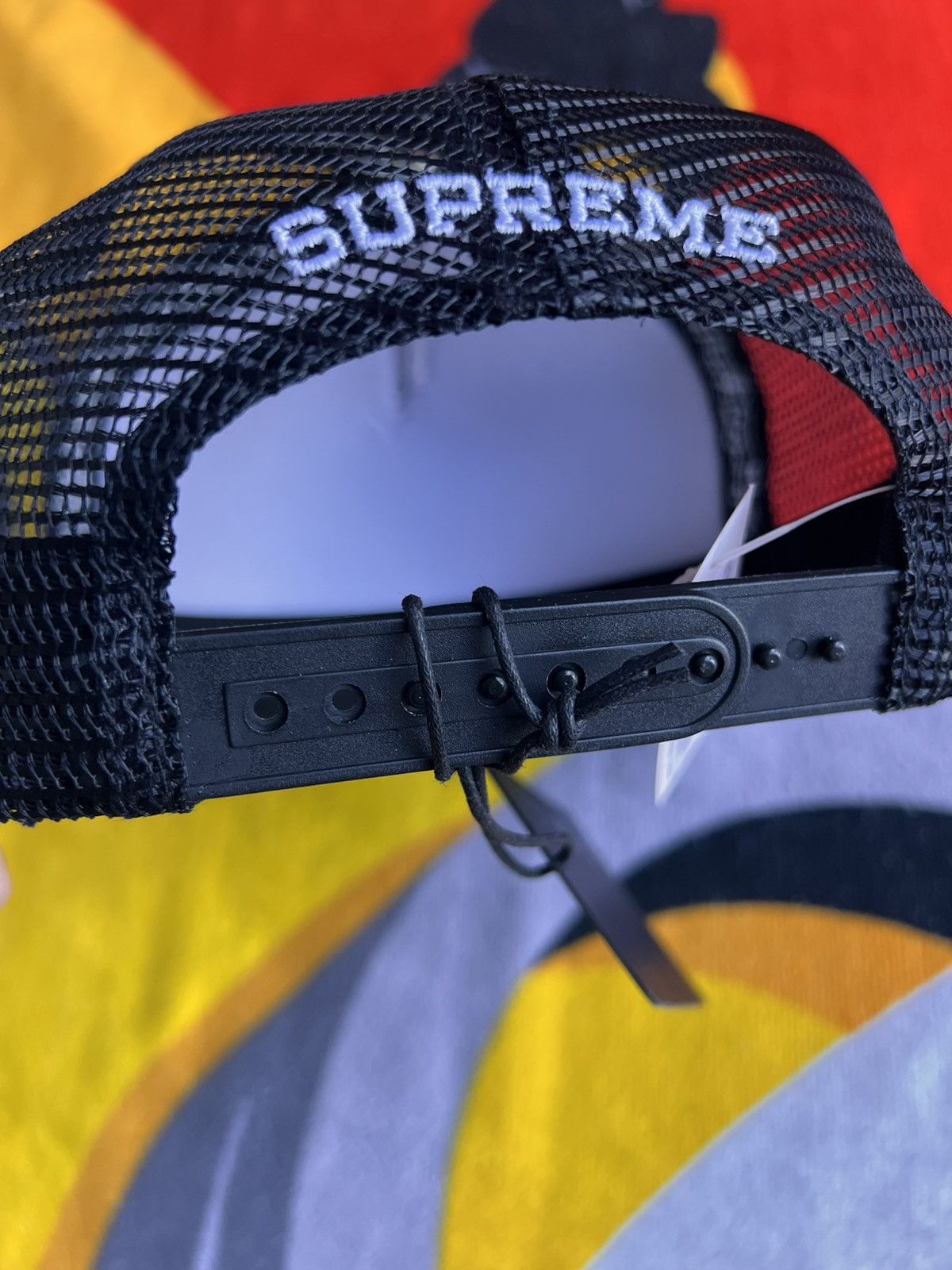 Supreme Supreme Number (N)ine Mickey Mouse Mesh 5-Panel Hat Black Size ONE SIZE - 11 Thumbnail
