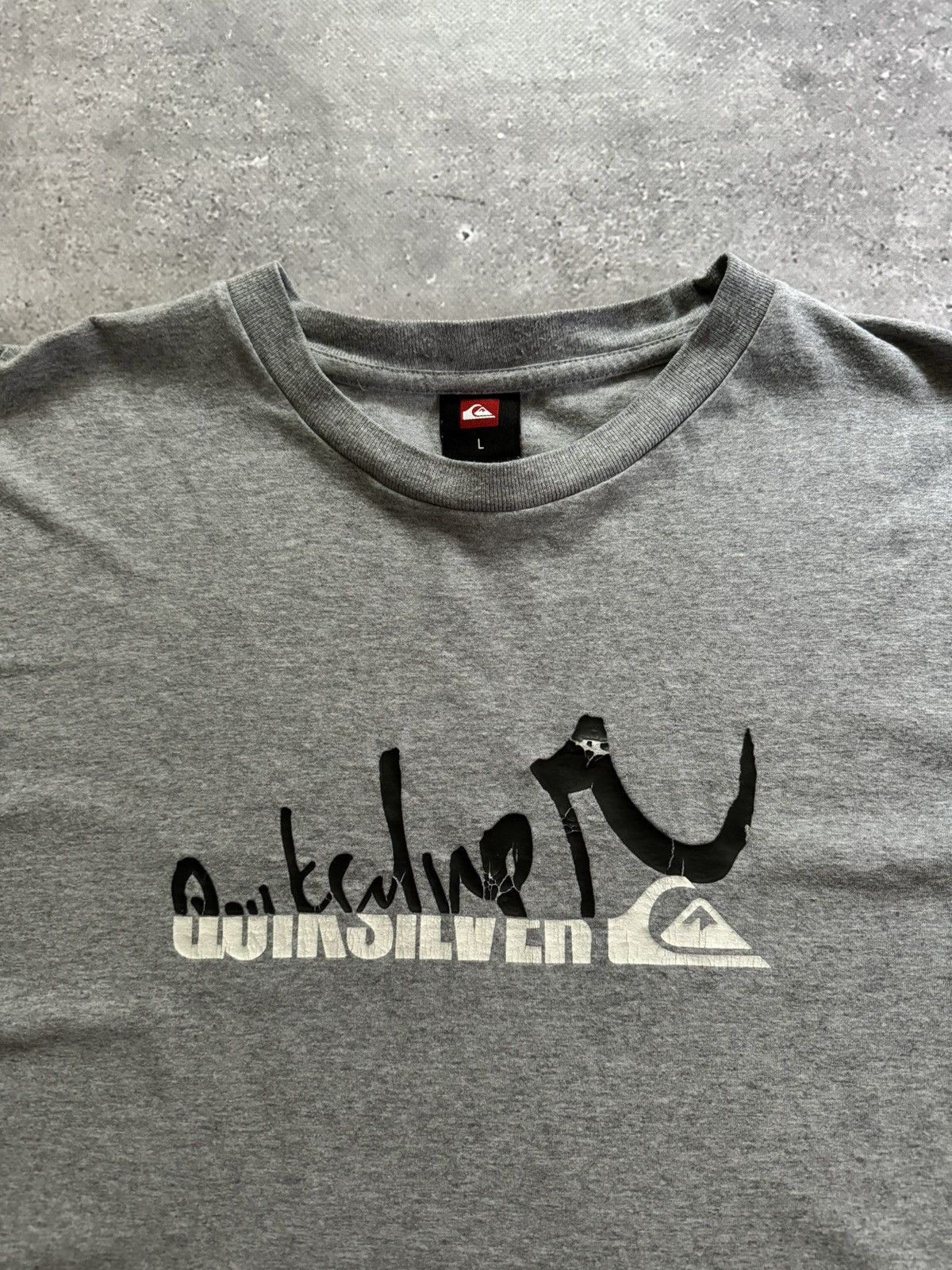 Quiksilver × Vintage Vintage Y2K Quiksilver Boarding Skate Raglan Long Sleeve Size US L / EU 52-54 / 3 - 3 Thumbnail