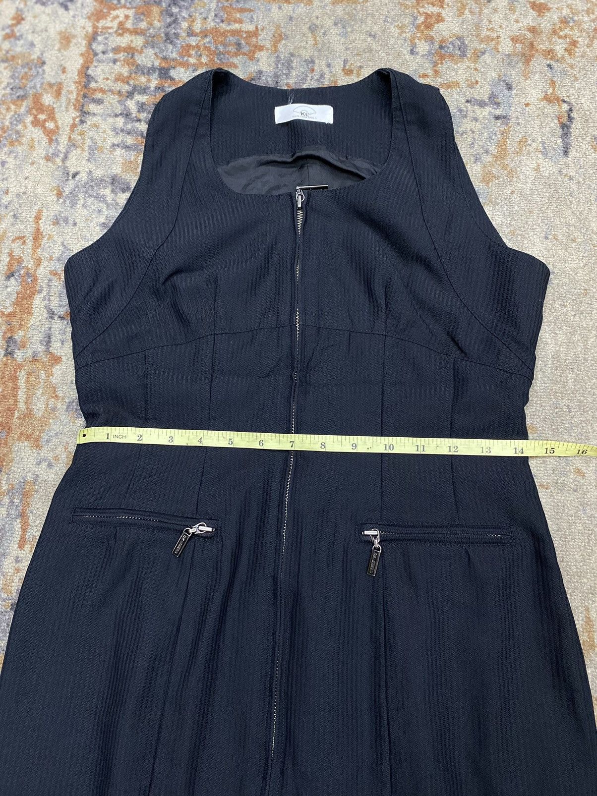 If Six Was Nine × Japanese Brand × Karl Lagerfeld vintage mini dress karl lagerfeld Size S / US 4 / IT 40 - 9 Thumbnail