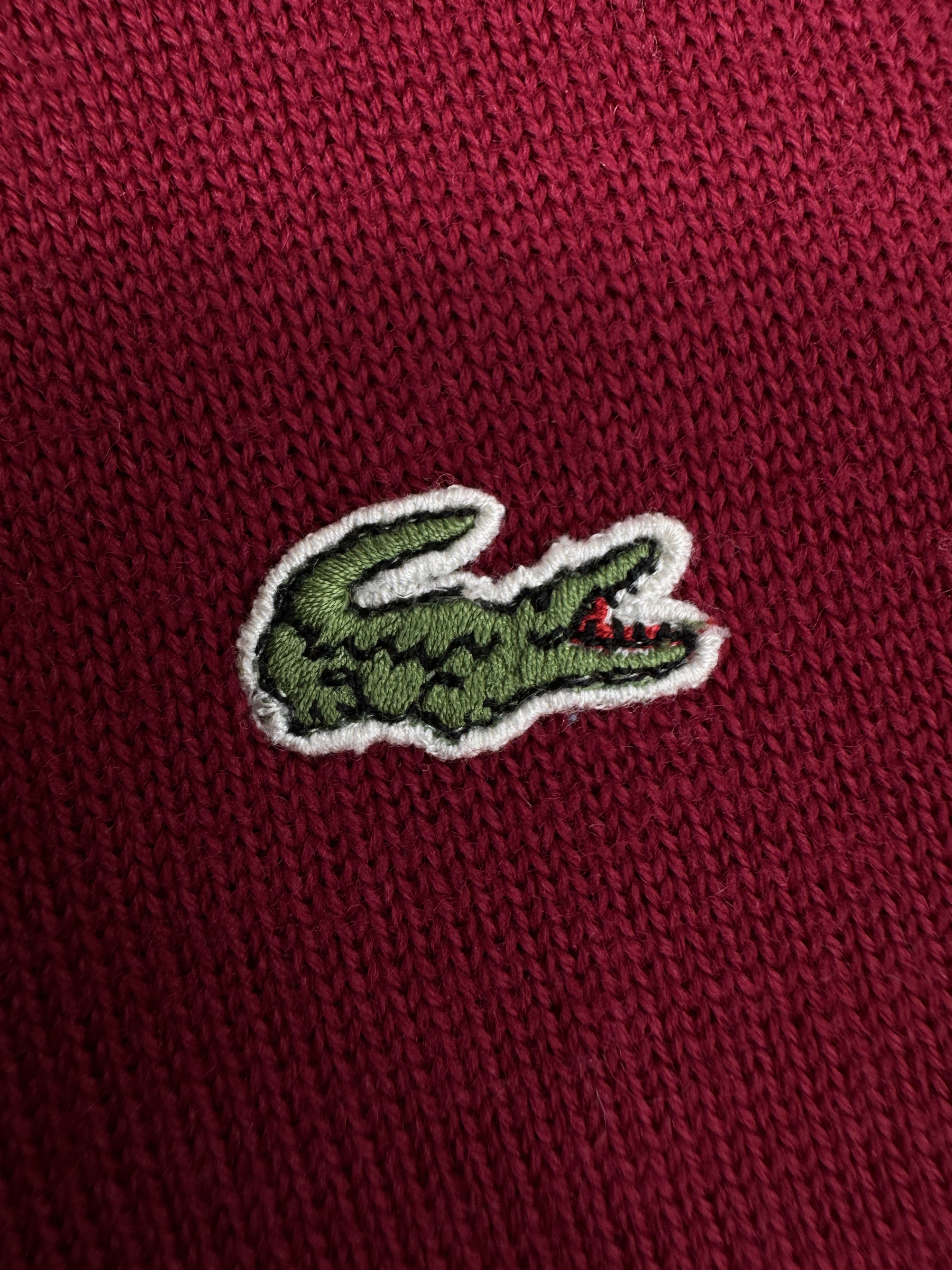 Lacoste Vintage Lacoste Sweater Pullover Jumper Wool Size US M / EU 48-50 / 2 - 8 Thumbnail