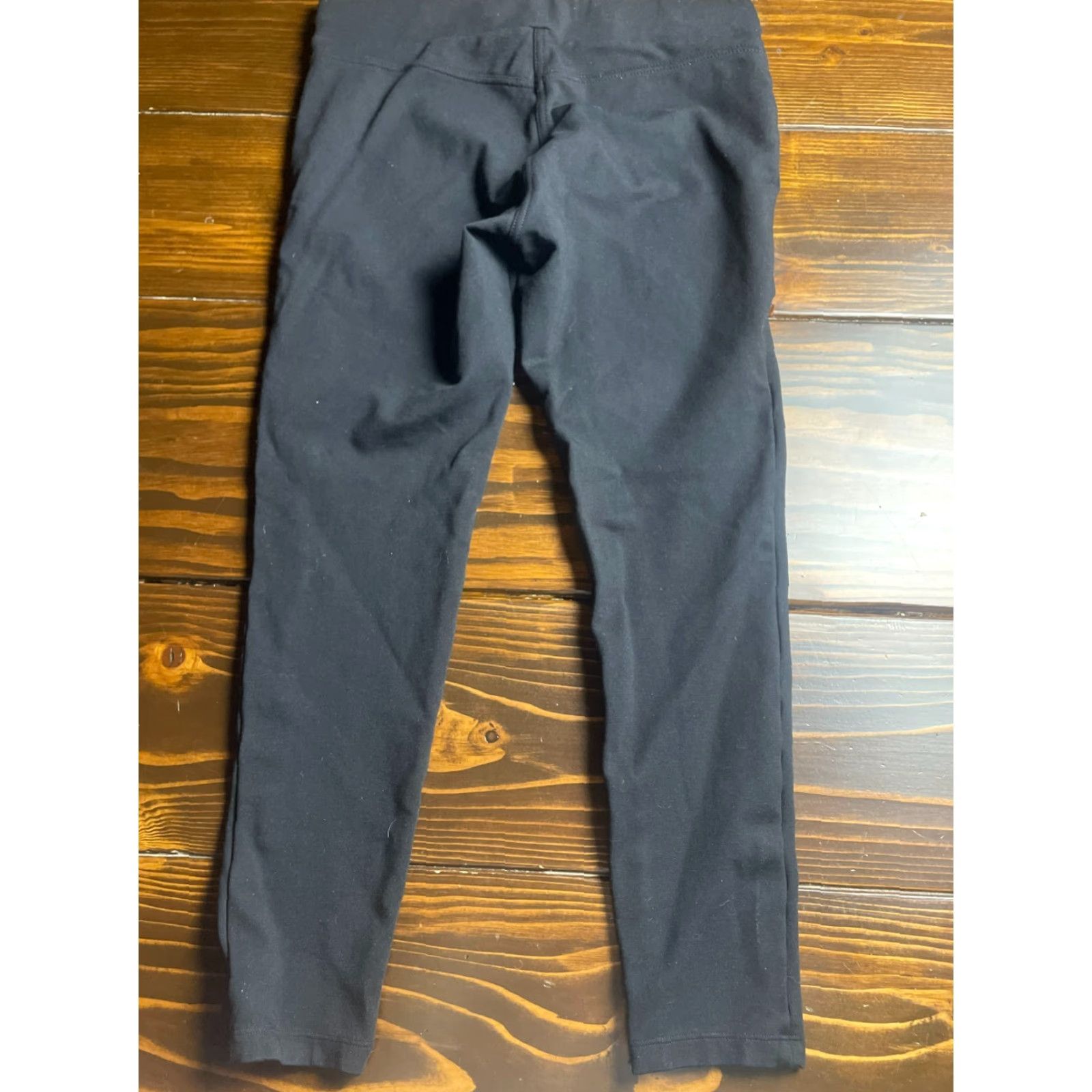Loft LOFT Pants Women's Size Medium Black Leggings Pull On Size 32" / US 10 / IT 46 - 2 Thumbnail