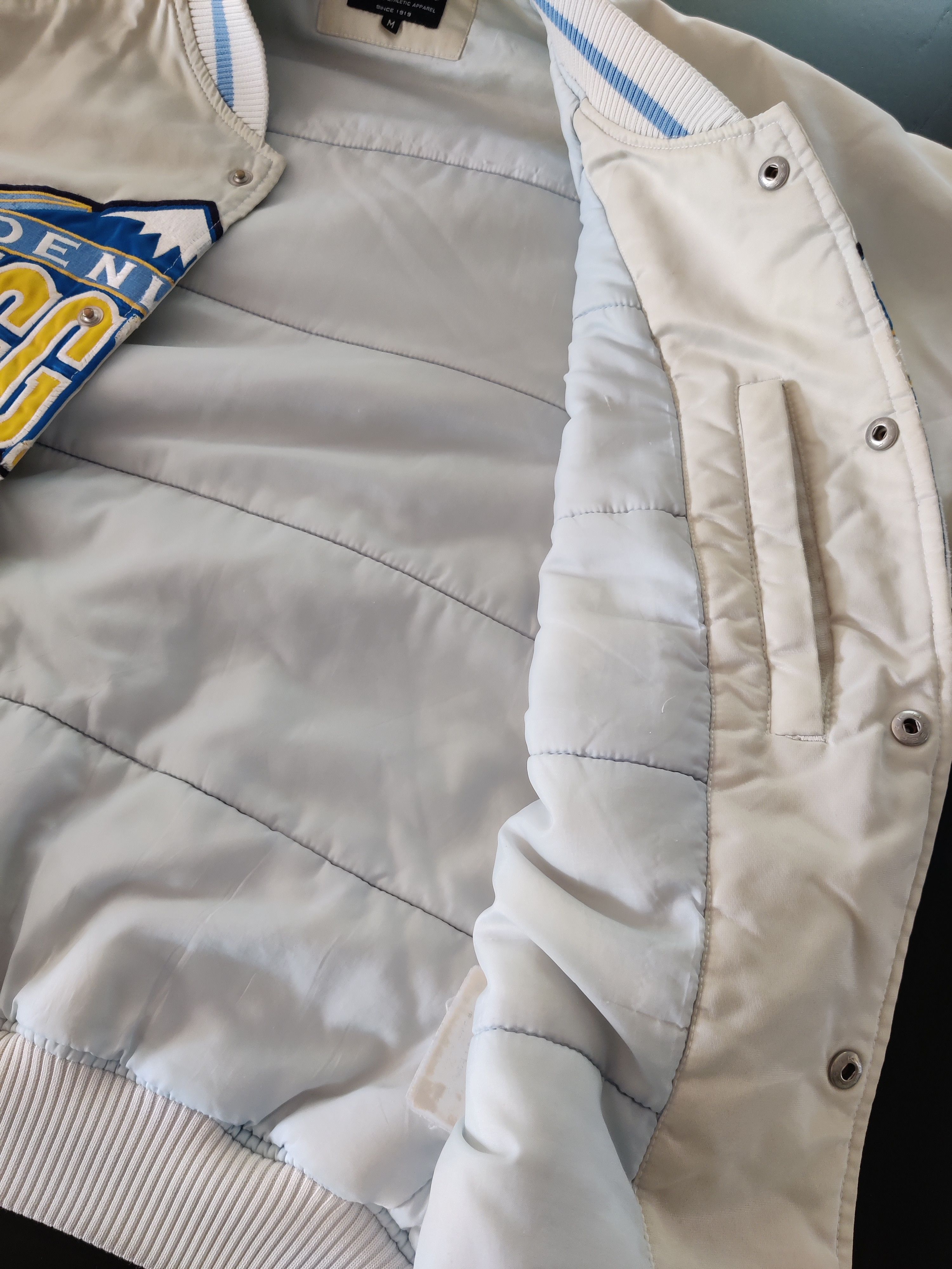 Champion Champion Denver Nuggets NBA Satin Bomber Jacket Vintage M Size US M / EU 48-50 / 2 - 9 Thumbnail
