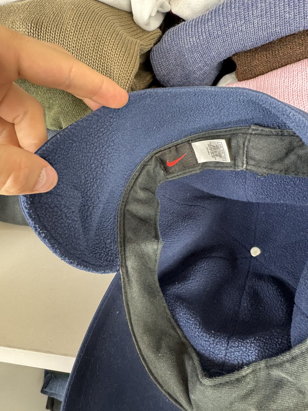 Nike Vintage Nike Cap with Ear Flaps Hat Size ONE SIZE - 17 Thumbnail
