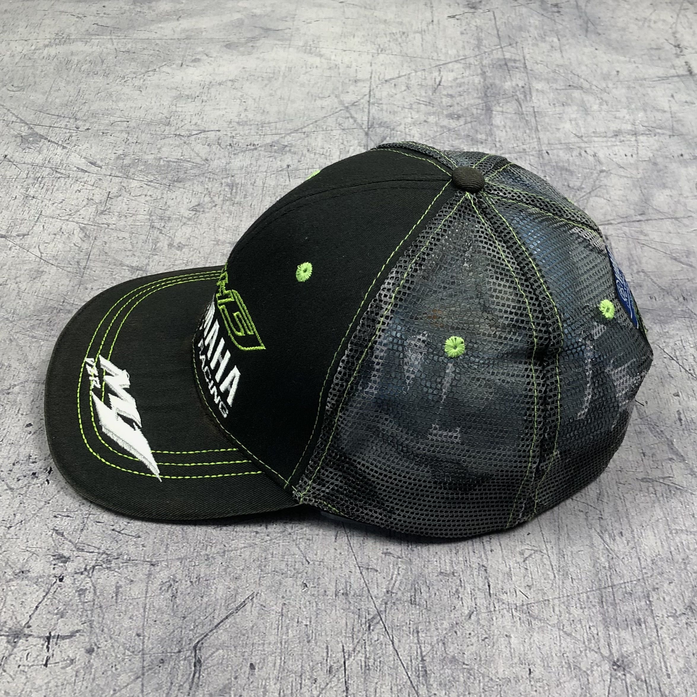 Yamaha Y2K Yamaha Factory Racing Trucker Cap Tech Size ONE SIZE - 4 Thumbnail