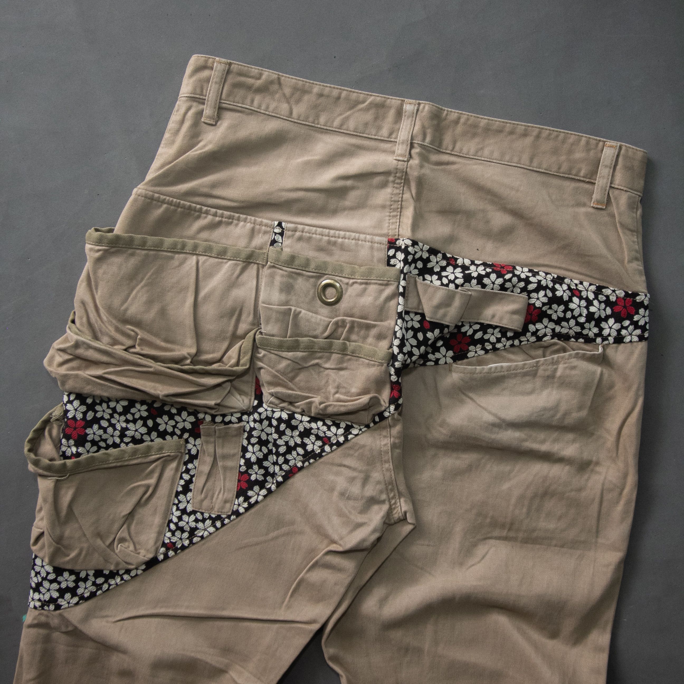 Japanese Brand × Vintage Gemstone Utility Pants Size US 33 - 3 Thumbnail