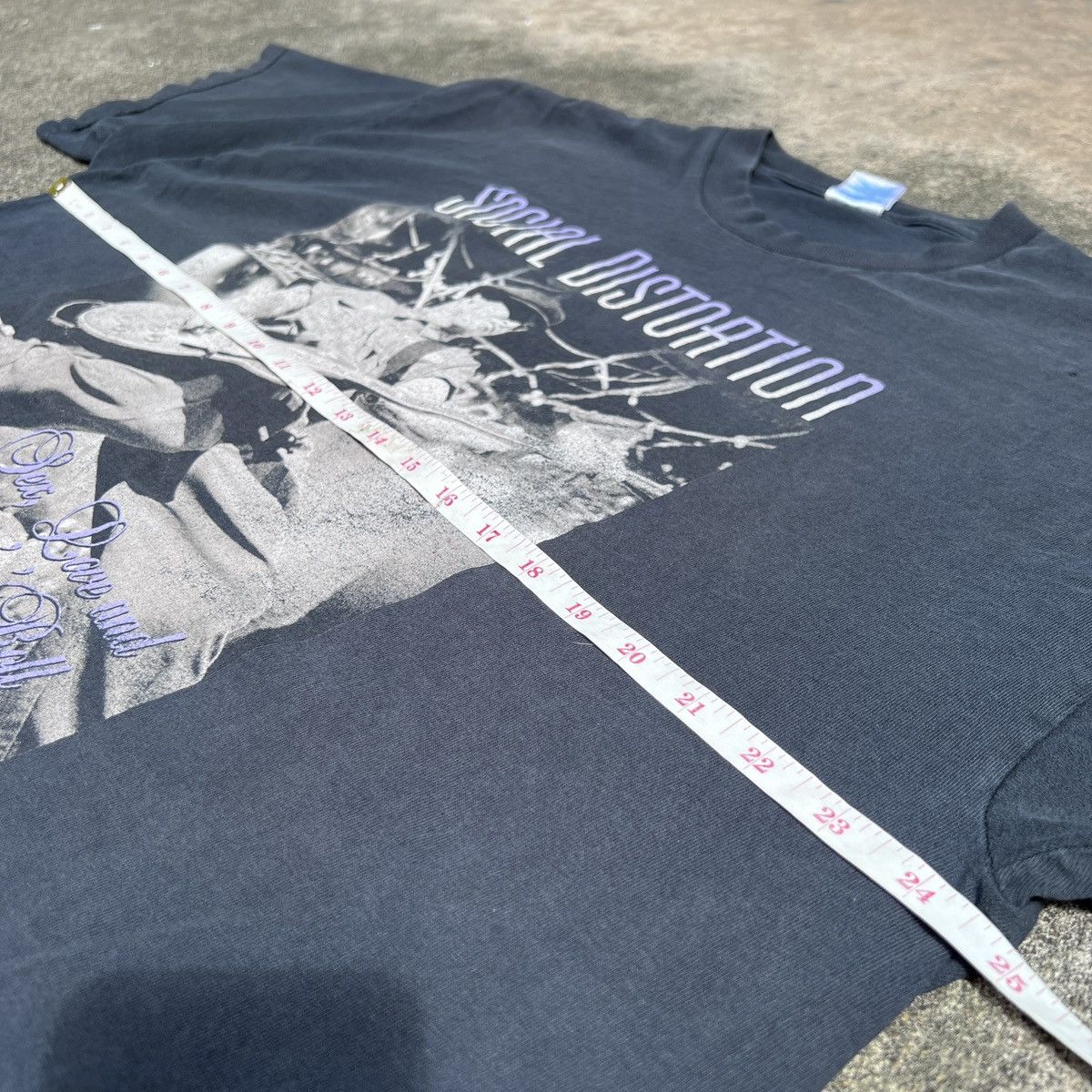 Band Tees Vintage Y2K Social Distortion Promo Tour Tee 2XL Faded Size US XXL / EU 58 / 5 - 9 Thumbnail