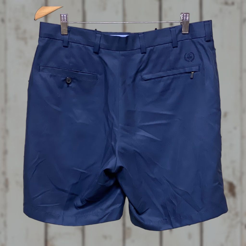 Brooks Brothers Brooks Brothers Shorts Navy Blue 34” Flat Front Regular Classic Men Casual Vacation Cruise Wear Pockets Belt Loops Zip Size US 34 / EU 50 - 1 Thumbnail