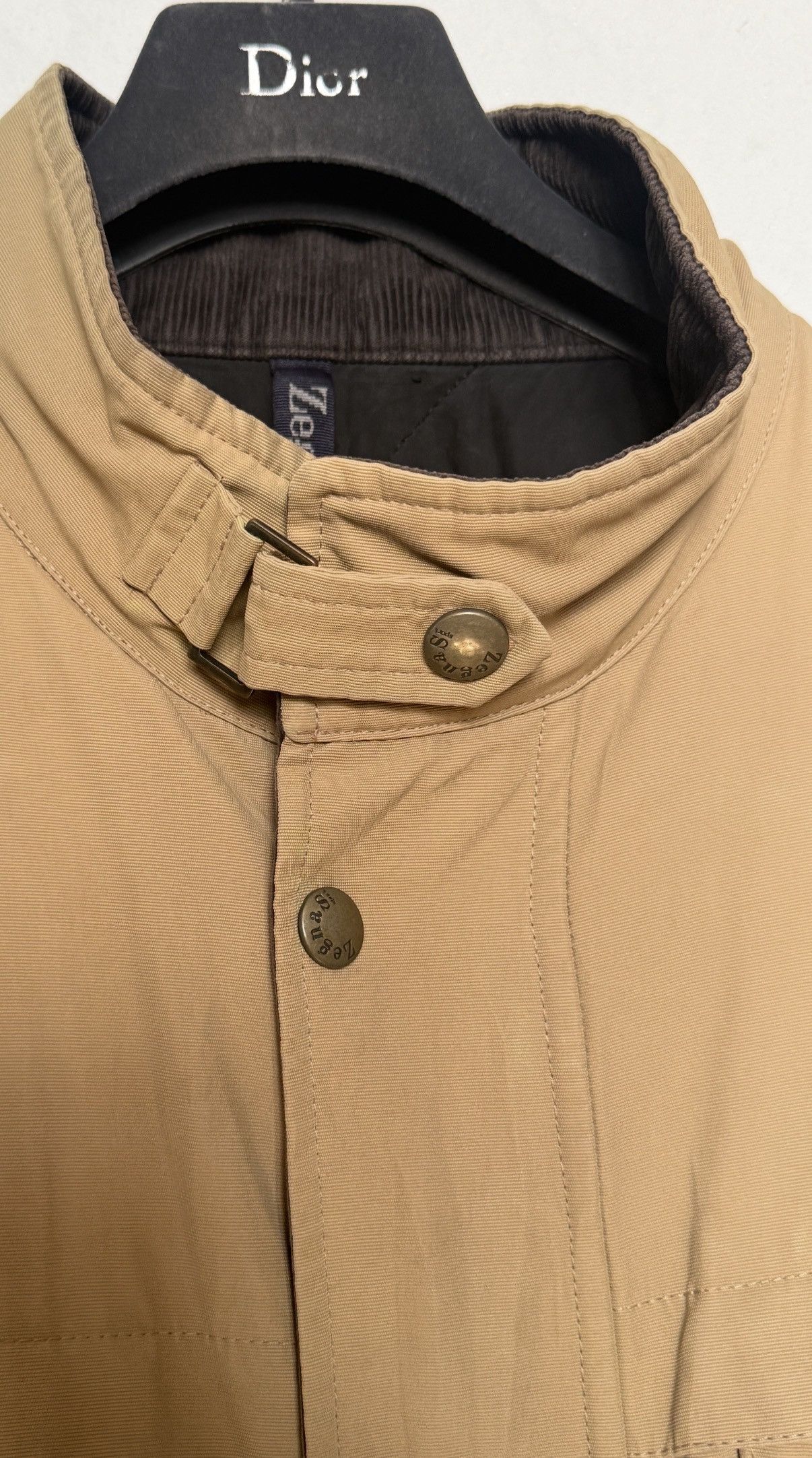 Z Zegna Z Zegna down jacket patch logo beige size L Size US L / EU 52-54 / 3 - 4 Thumbnail