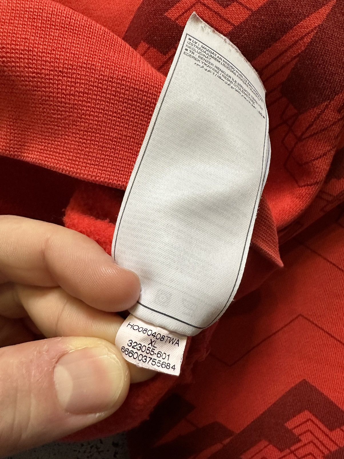 Nike Vintage Nike Baggy Hoodie Mini Swoosh Monogram Logo Y2K USA Size US XL / EU 56 / 4 - 5 Thumbnail