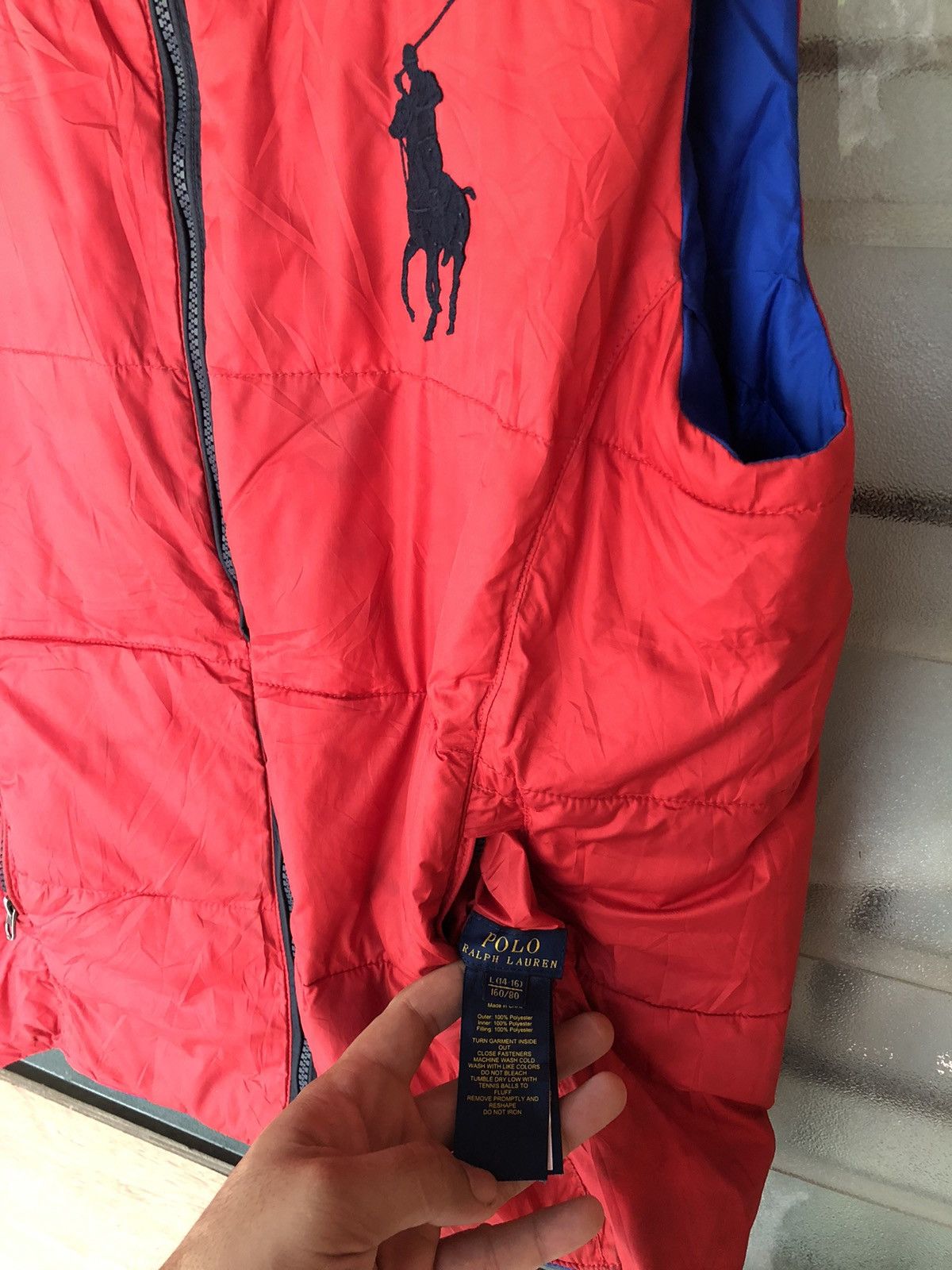 Ralph Lauren Ralph Lauren by Polo Ralph Lauren Elmwood Reversible Vest Size US L / EU 52-54 / 3 - 12 Thumbnail