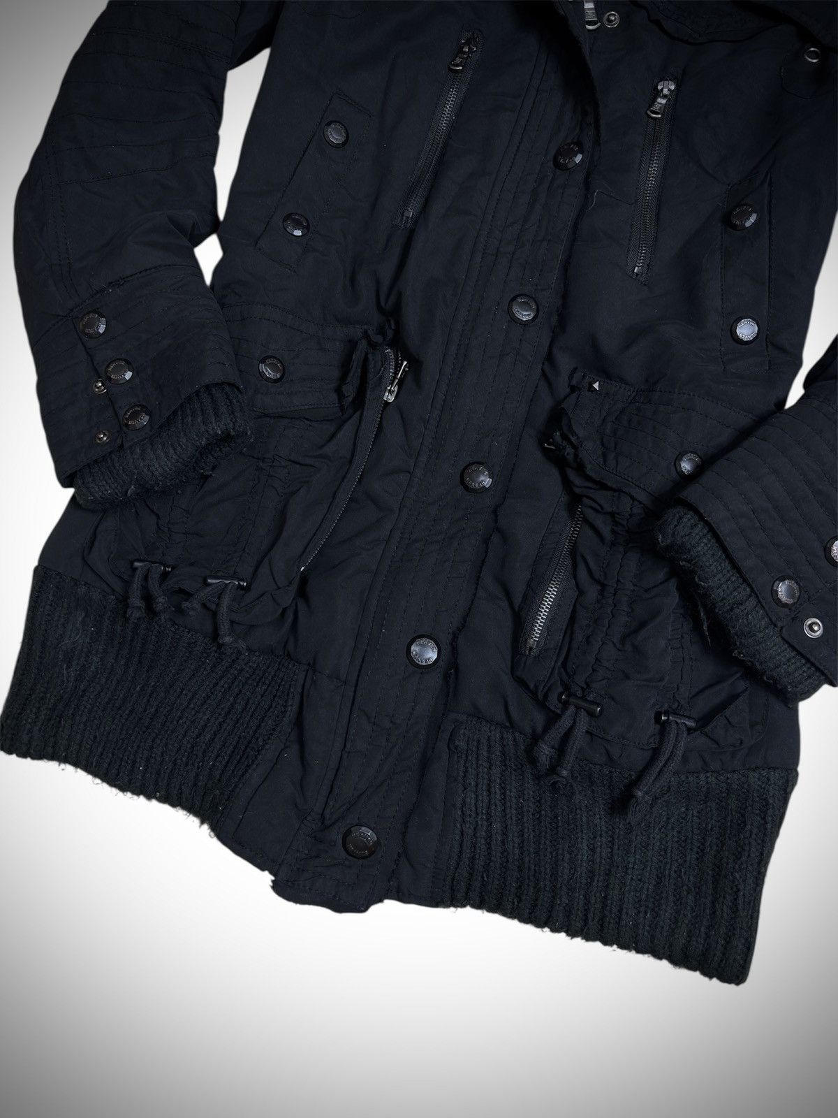 If Six Was Nine 2000’s “Heaven & Earth” - Fur Racoon Ifsix Lgb Style Jacket Size US M / EU 48-50 / 2 - 4 Thumbnail