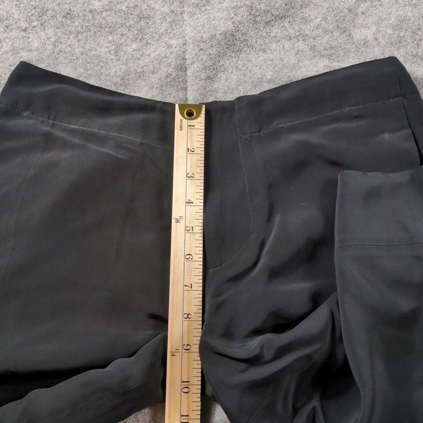 Marni Marni Pants Womens Size 40 Black Straight Leg Viscose Pants Size 30" / US 8 / IT 44 - 4 Thumbnail