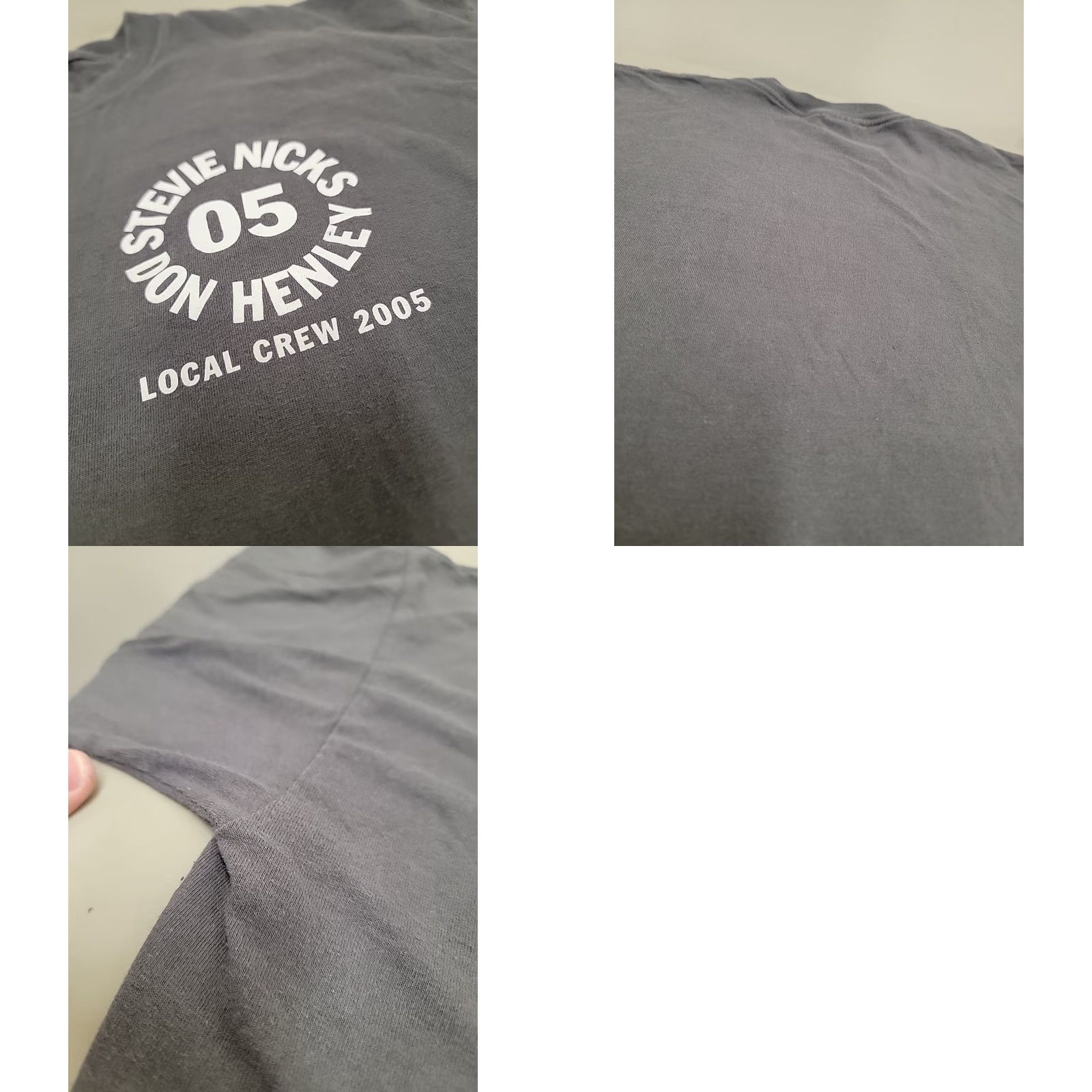 Gildan VINTAGE Gildan T-Shirt Mens XL Gray Cotton Crew Neck Short Sleeve 24 5 Chest 29 Length 05 Local Crew Men Size US XL / EU 56 / 4 - 8 Thumbnail