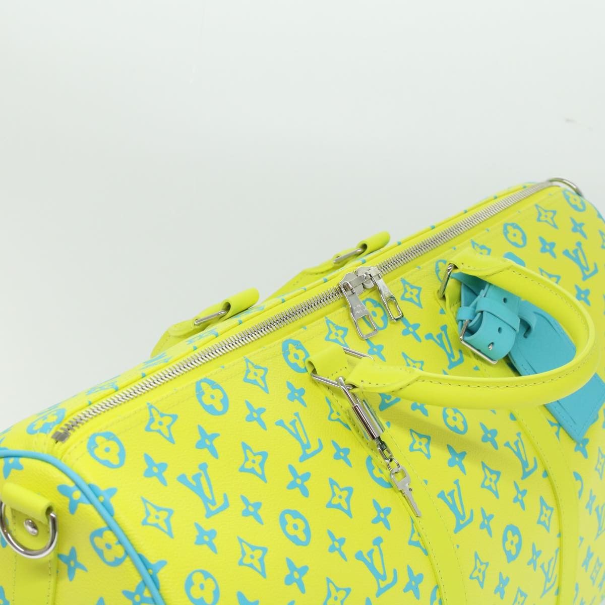 Louis Vuitton LOUIS VUITTON Monogram Neon Color Keepall Bandouliere 50 Size ONE SIZE - 7 Thumbnail