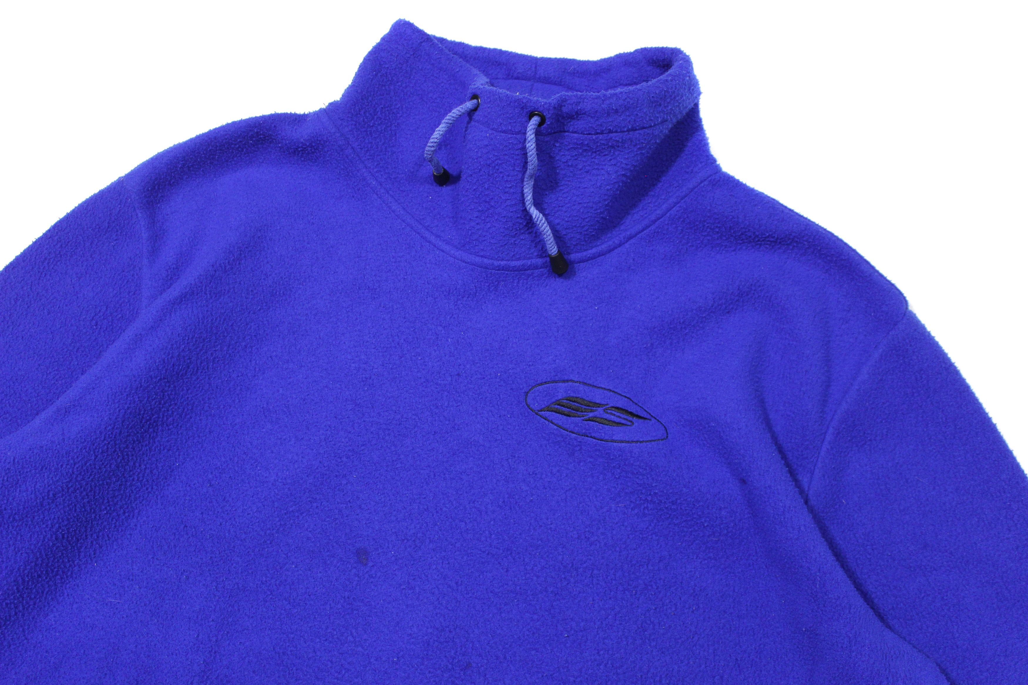 Escada 90S Logo Fleece Jacket Size L / US 10 / IT 46 - 3 Thumbnail