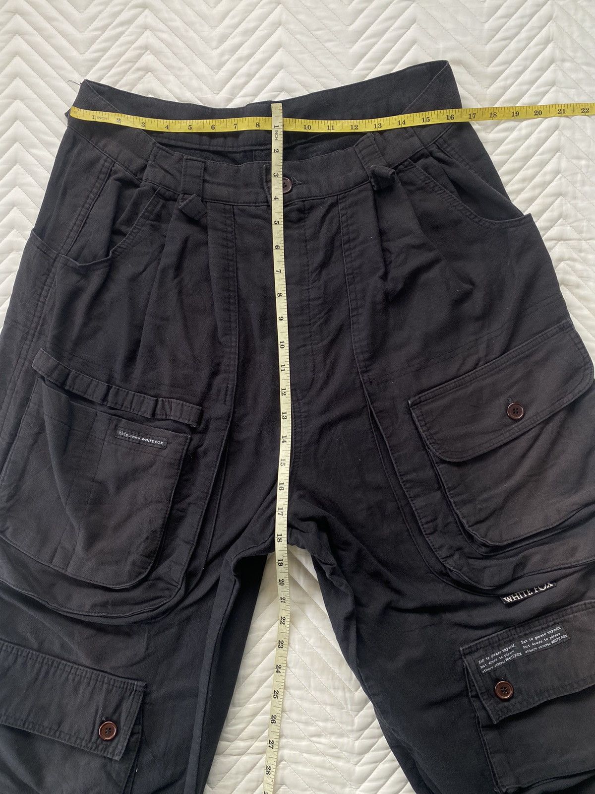 Fox Racing × Japanese Brand Parachute Baggy Pant By White Fox Size US 33 - 3 Thumbnail