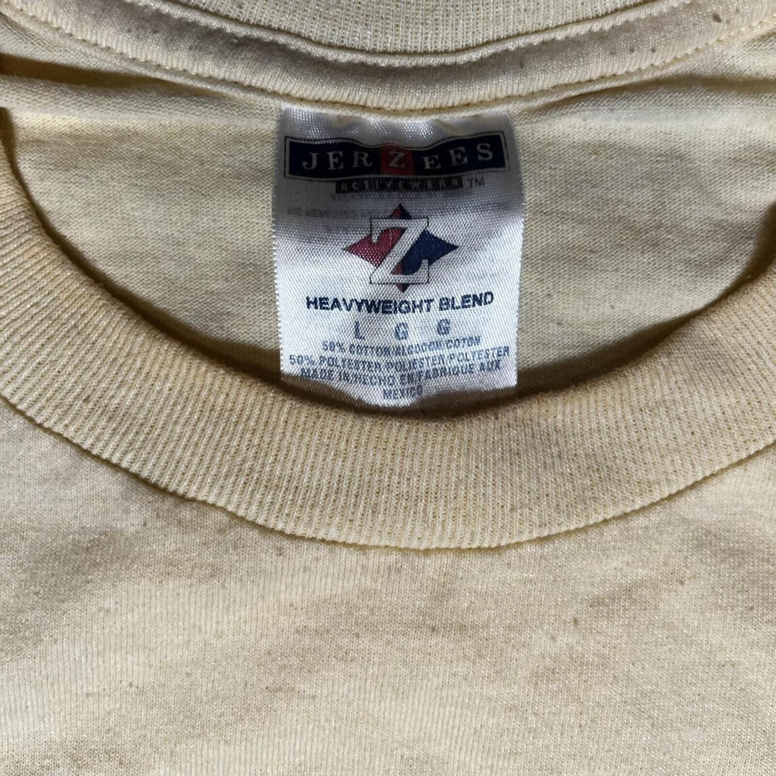 Jerzees 90s Willie Nelson Heart & Country Nashville T-Shirt Size L Size US L / EU 52-54 / 3 - 3 Thumbnail