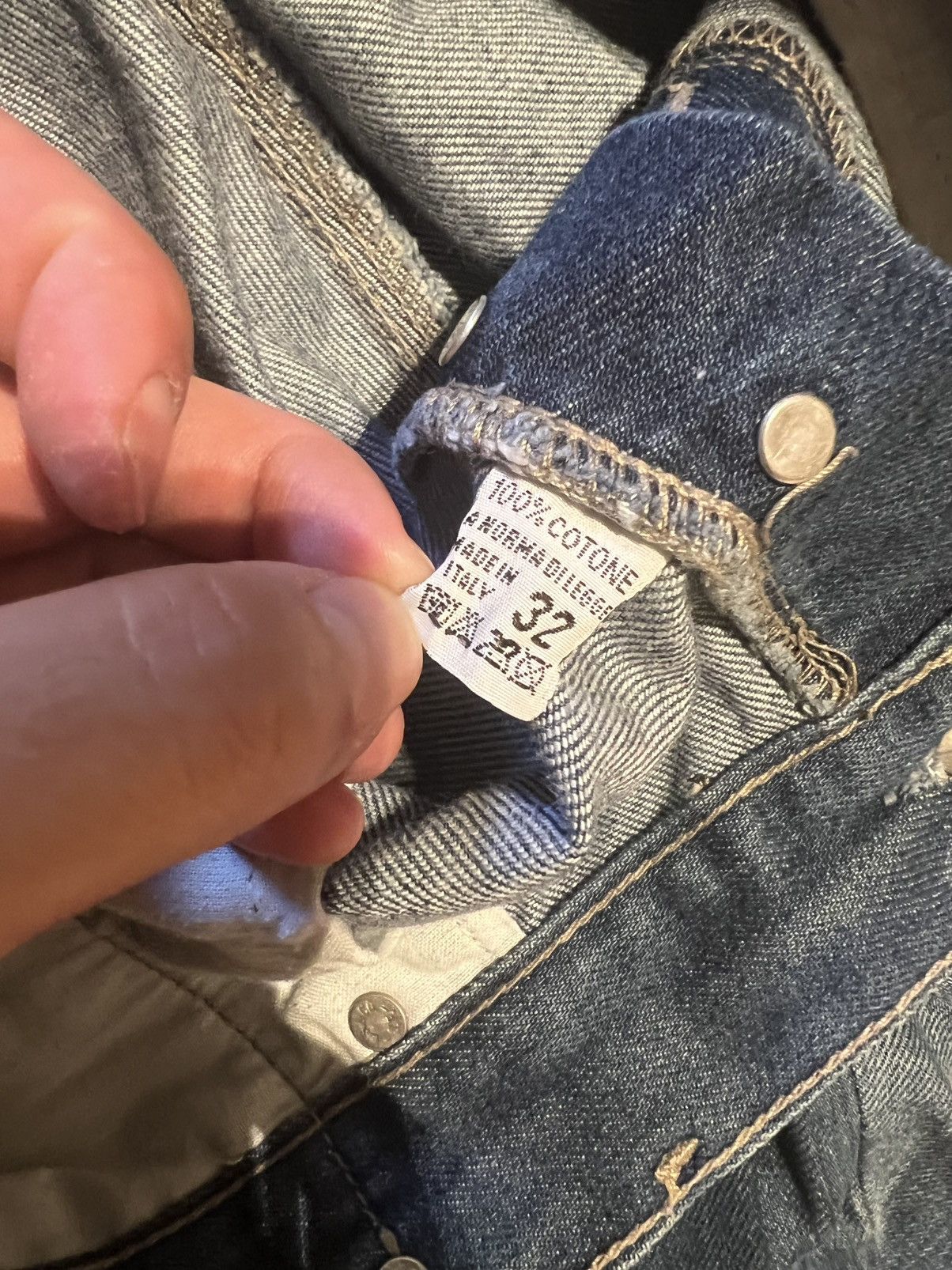 Levi's Levi’s Engineer Italy/UK dual Made Cinch Back Button Fly Size US 32 / EU 48 - 5 Thumbnail