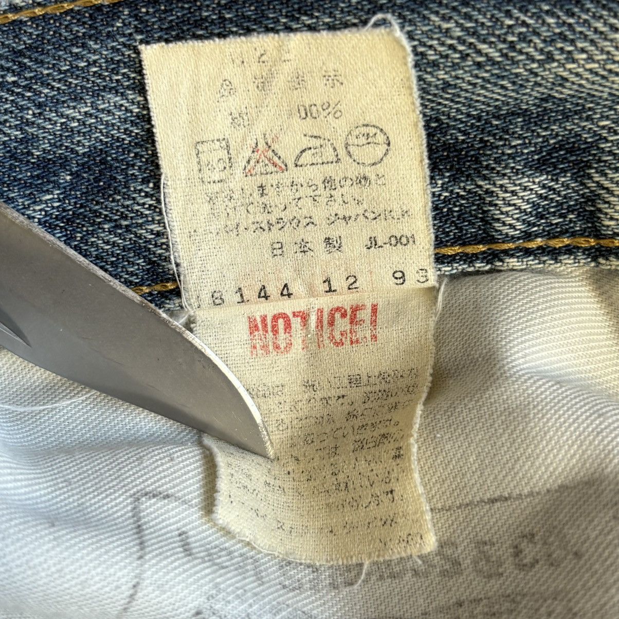 Levi's Vintage Clothing Levis LVC Big E Selvedge Distressed Jeans Size 30 Size US 30 / EU 46 - 9 Thumbnail