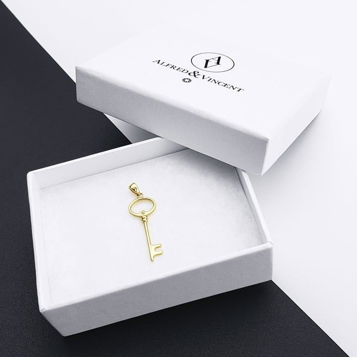 Other Skeleton Key-to-Heart Love Luck Knowledge & Wisdom Pendant Size ONE SIZE - 1 Thumbnail