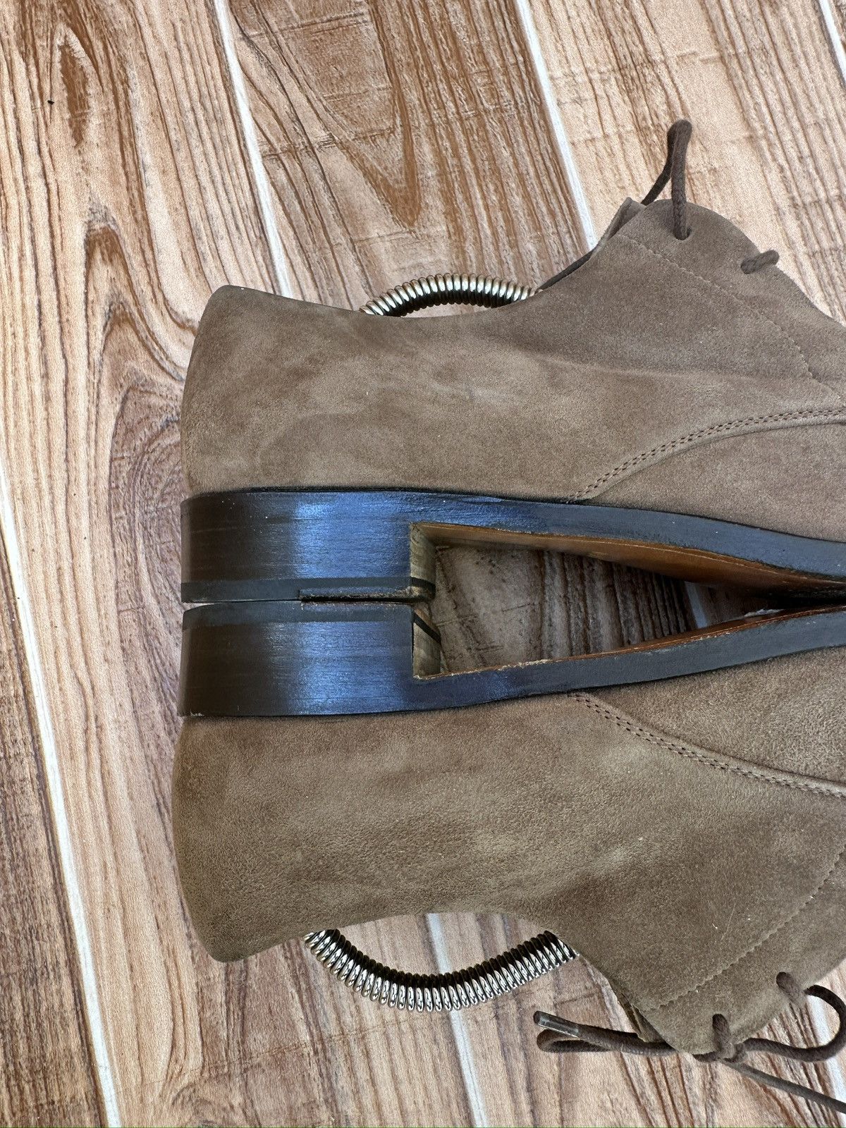 Helmut Lang × Vintage Helmut Lang Brown Derbies. Size US 9 / EU 42 - 14 Thumbnail